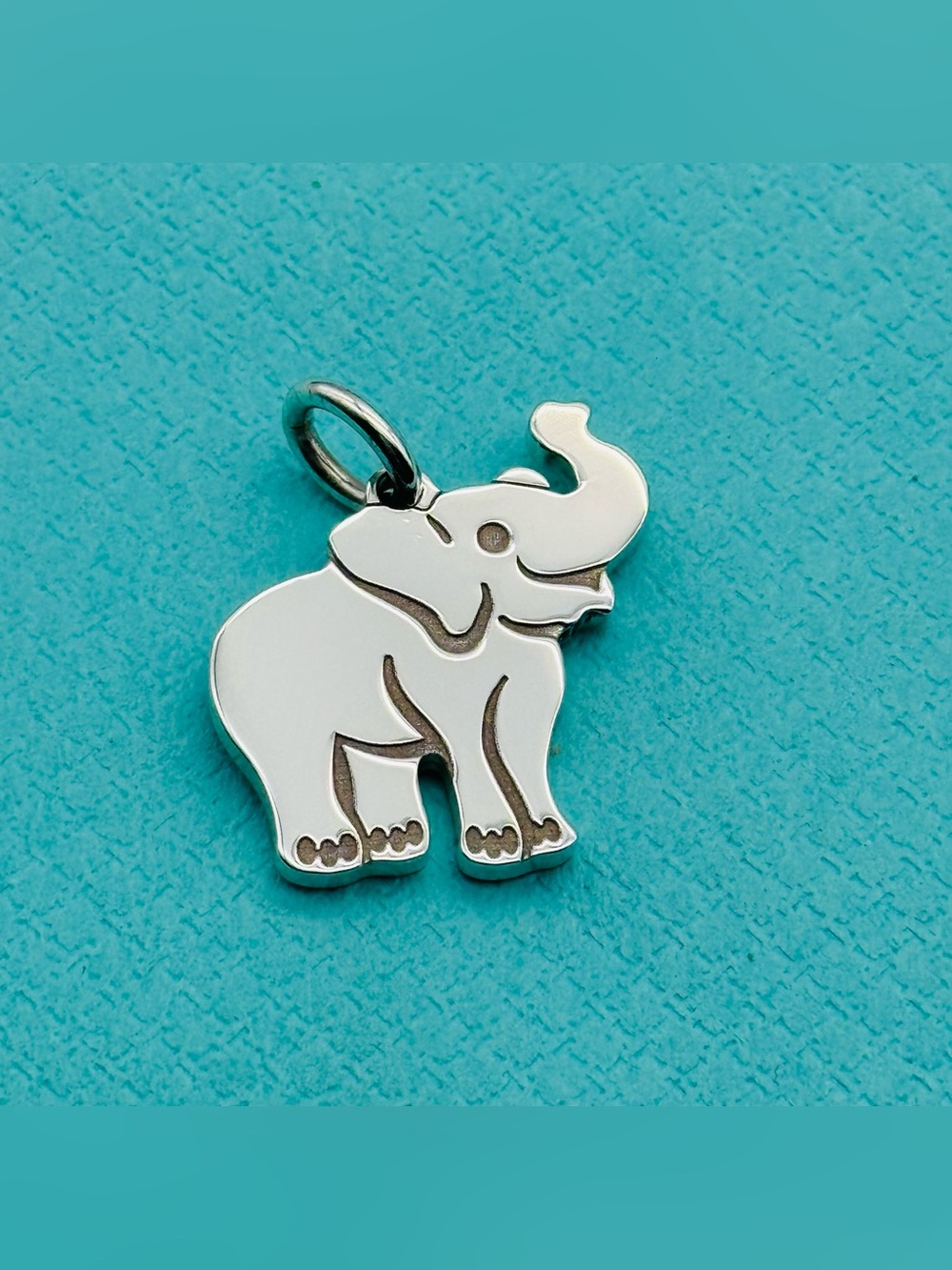 Tiffany & Co SS Retired Elephant Charm VGUC